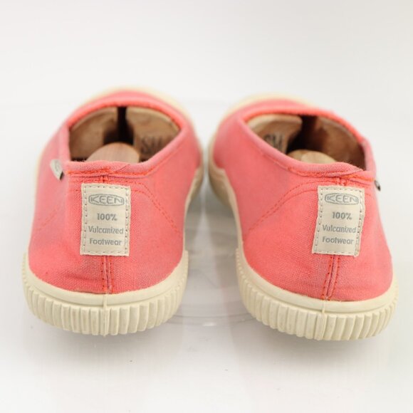 Keen Womens Maderas Slip On Shoe Size 8 Red Coral Sporty Flat Loafer Bumper Toe - Picture 4 of 12